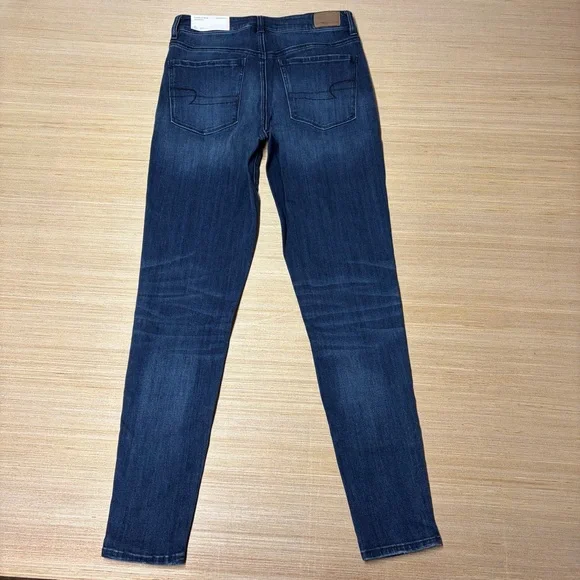 NEW American Eagle Super Stretch Super Hi Rise Jegging Skinny Jeans Womens 6 - Picture 7 of 11